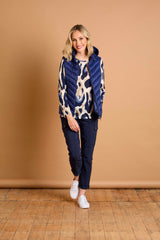 Packaway Quilted Gilet Royal Blue