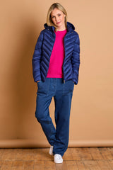 Soft Stretch Denim Trousers