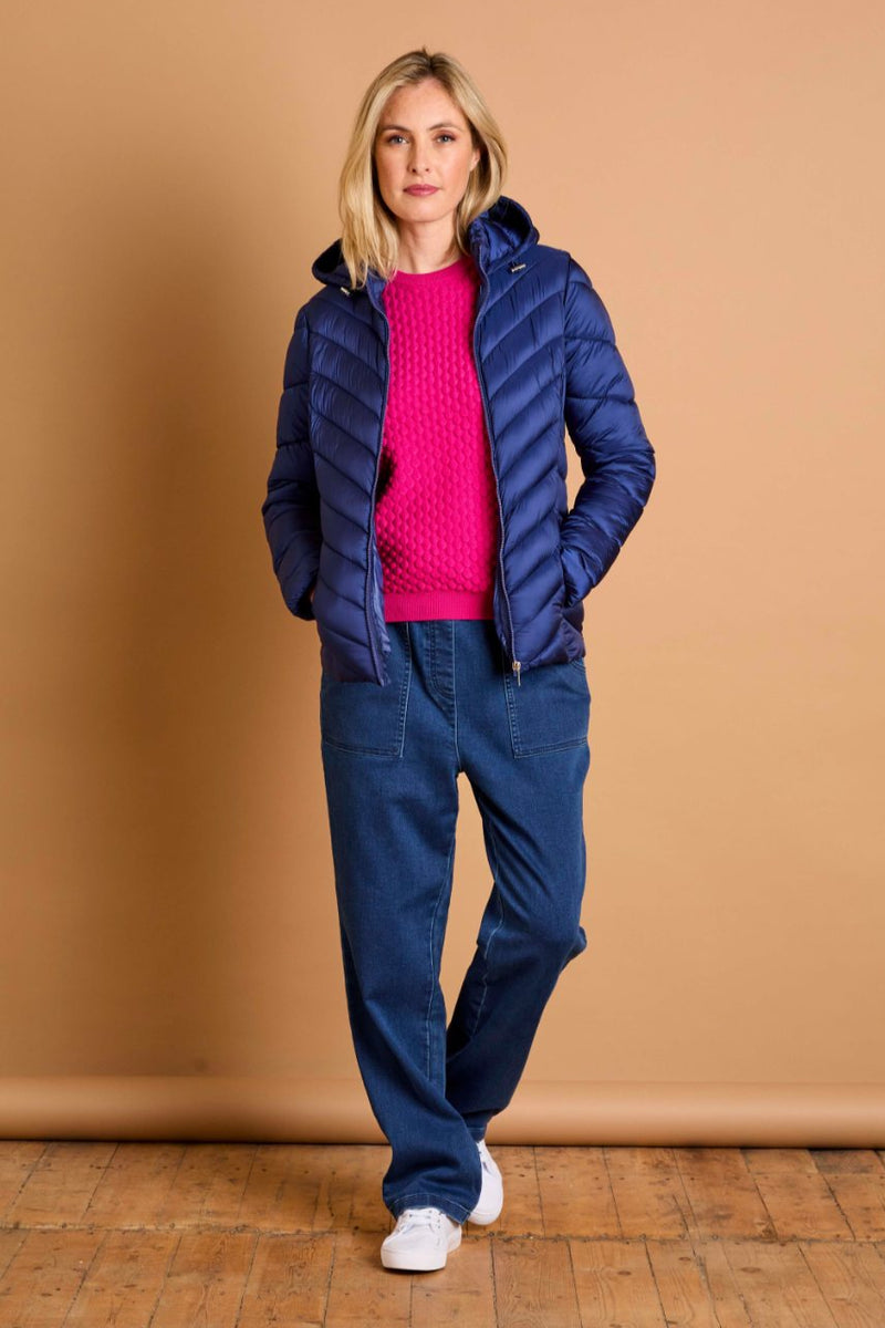 Soft Stretch Denim Trouser Denim
