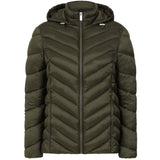 Packaway Quilted Jacket Olive