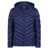 Packaway Quilted Jacket Royal Blue