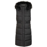 Fur Trim Hooded Gilet