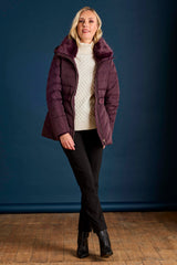 Hooded Quilted Coat