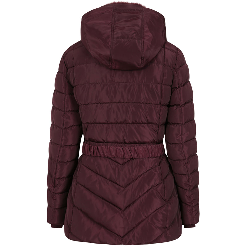Hooded Quilted Coat