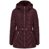 Hooded Quilted Coat