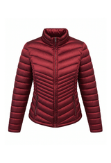 Chevron Quilted Packaway Jacket