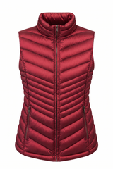 Chevron Quilted Packaway Gilet