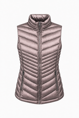 Chevron Quilted Packaway Gilet