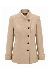 Short Formal Single Breasted Coat