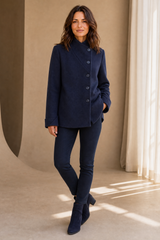 Short Formal Single Breasted Coat