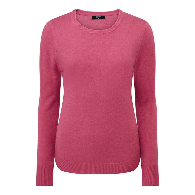 Soft Touch Round Neck Jumper Orchid
