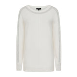 Long Sleeve Sparkle Detail Jumper Ivory
