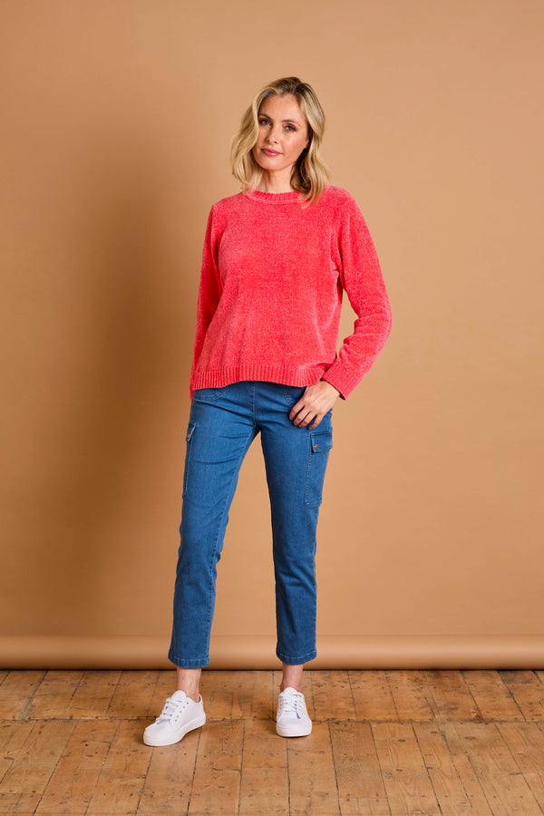 Plain Chenille Jumper