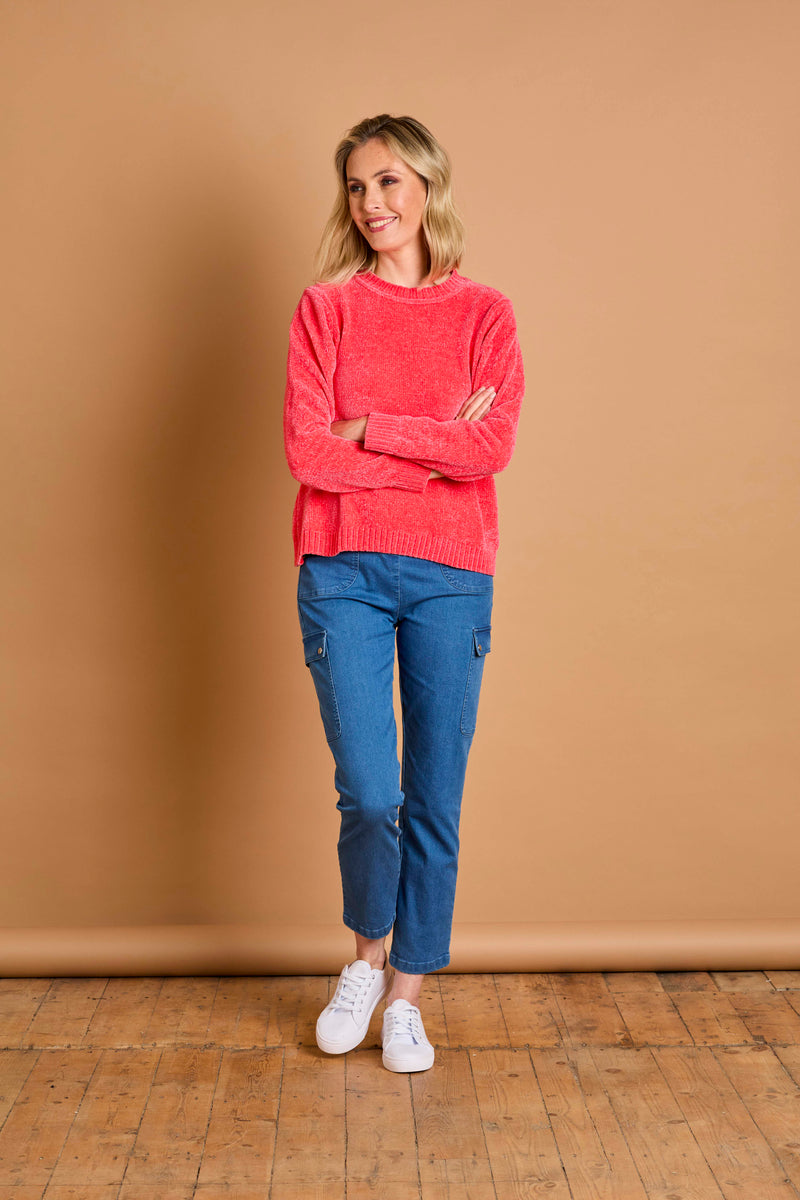 Plain Chenille Jumper