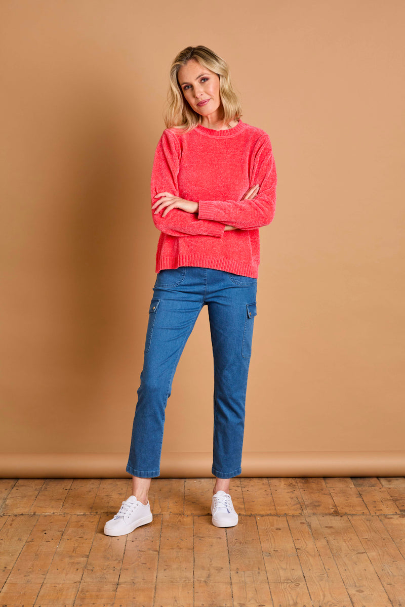 Plain Chenille Jumper