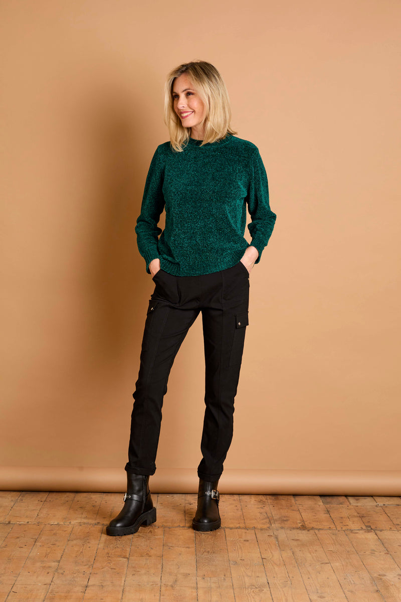 Plain Chenille Jumper