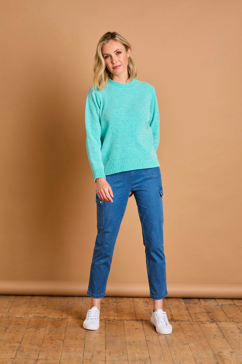 Plain Chenille Jumper