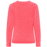Plain Chenille Jumper Coral