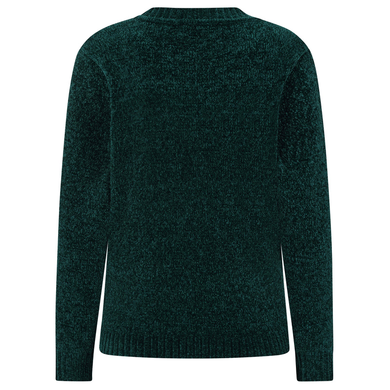 Plain Chenille Jumper Forest