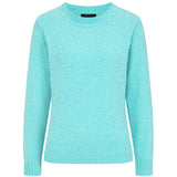 Plain Chenille Jumper Light Turquoise