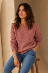 Plain Chenille Jumper