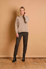 Plain Chenille Jumper Mink