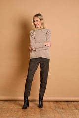 Plain Chenille Jumper Mink