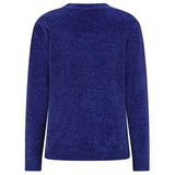 Plain Chenille Jumper Royal Blue