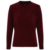 Plain Chenille Jumper Burgundy