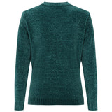 Plain Chenille Jumper Dark Green