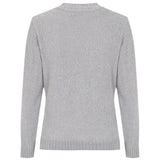 Plain Chenille Jumper Grey