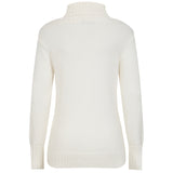 Chunky Roll Neck Jumper Ivory