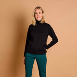 Basic Roll Neck Jumper Black