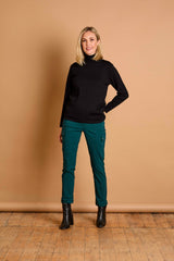 Basic Roll Neck Jumper Black