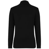 Basic Roll Neck Jumper Black