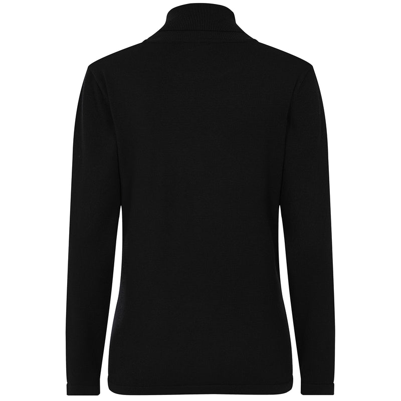 Basic Roll Neck Jumper Black