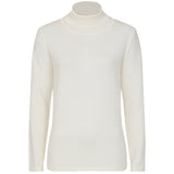 Basic Roll Neck Jumper Cream