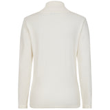 Basic Roll Neck Jumper Cream