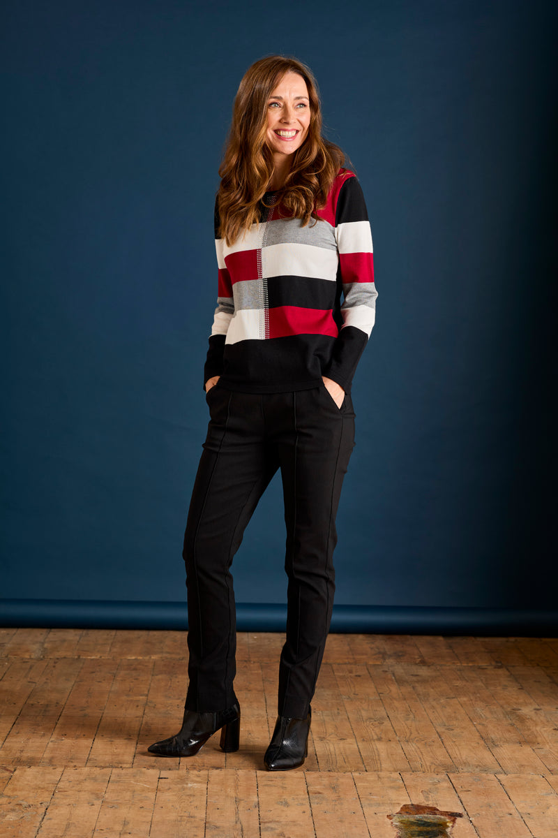 Colour Block Jumper