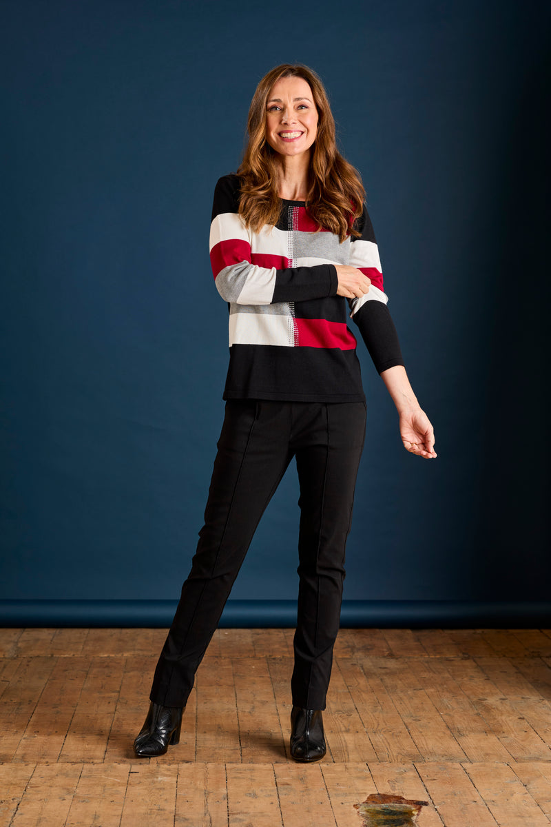 Colour Block Jumper