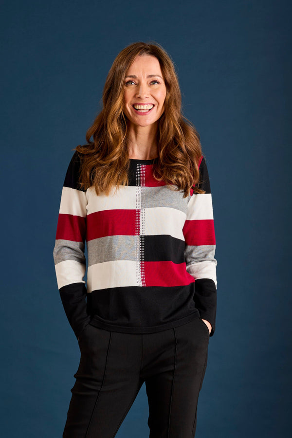 Colour Block Jumper