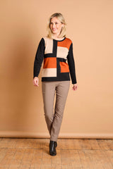 Colour Block Jumper