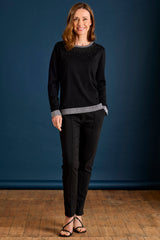 Sparkle Neckline Jumper