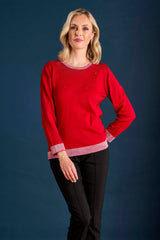 Sparkle Neckline Jumper