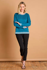 Sparkle Neckline Jumper