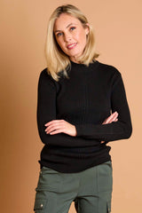 Skinny Rib Cable Jumper