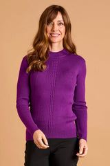 Skinny Rib Cable Jumper