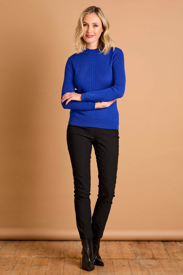 Skinny Rib Cable Jumper