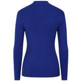 Skinny Rib Cable Jumper Royal Blue