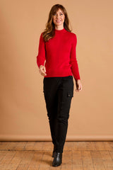 Skinny Rib Cable Jumper